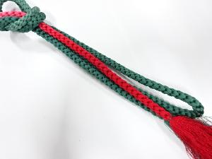 正絹　手組帯締め